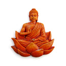 Orange Buddha Flat Incense Burner-1