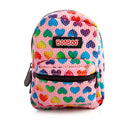 Pink Rainbow Hearts BooBoo Backpack Mini-1