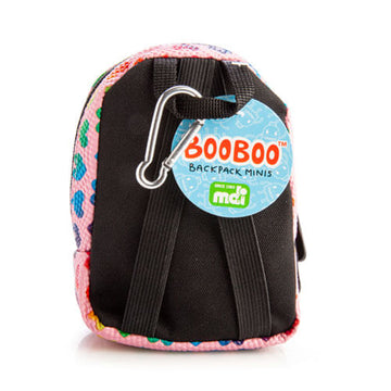 Pink Rainbow Hearts BooBoo Backpack Mini - 0