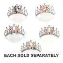Rose Gold and Silver Tiara-1
