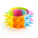 Rainbow Spiky Snap Bracelet-1