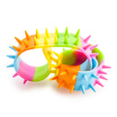 Rainbow Spiky Snap Bracelet-2
