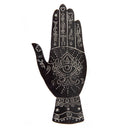 Silver Palmistry Flat Incense Burner-1