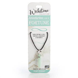 Wishstone Collection Aventurine Point Pendant - 0