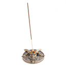 Baphomet Round Incense Burner & Candle Holder-1