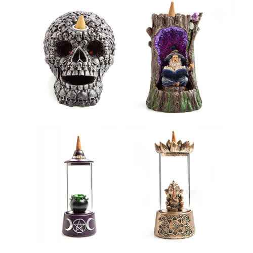 LED Backflow Incense Burner