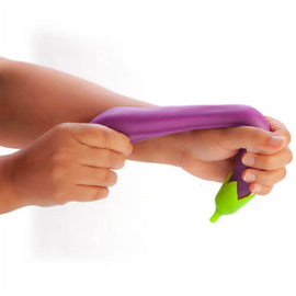 Stretchy 3D Stress Eggplant - 0