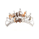Alandra Rose Gold and Silver Tiara-4