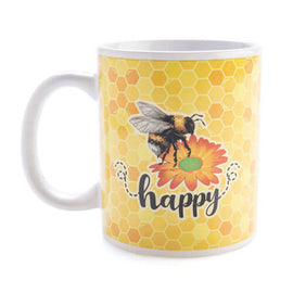 JoyBee Ceramic Coffee Mug - 0