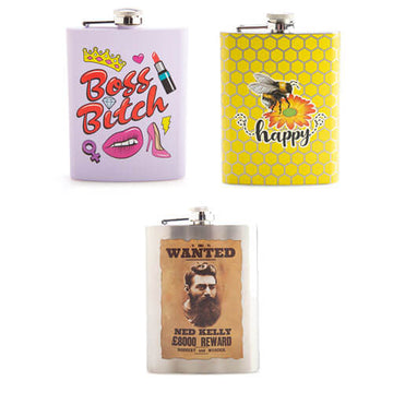 Stainless Steel Metal Flask 350mL - 0