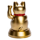 Chat Porte-Bonheur Doré Danseur Solaire