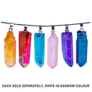 Gemstone Aura Crystal Point Pendant