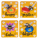Coasters Set 4pk (10x10cm)-4