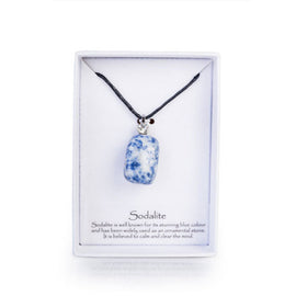 Tumbled Gemstone Pendant - 0