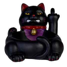 Rude Lucky Cat Ashtray