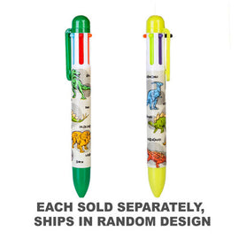 6-in-1 Multi-coloured pen (1pc Random Style) - 0