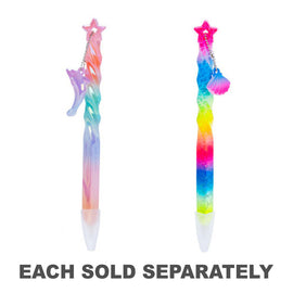 Spiral Ball Pen with Charm