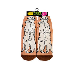 Meerkat Feet Speak Socks - 0