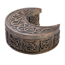 Antique Gold Finish Trinket Box-6