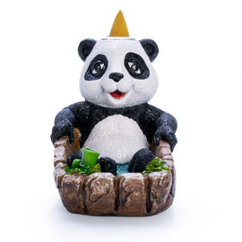 Panda Backflow Incense Burner - 0