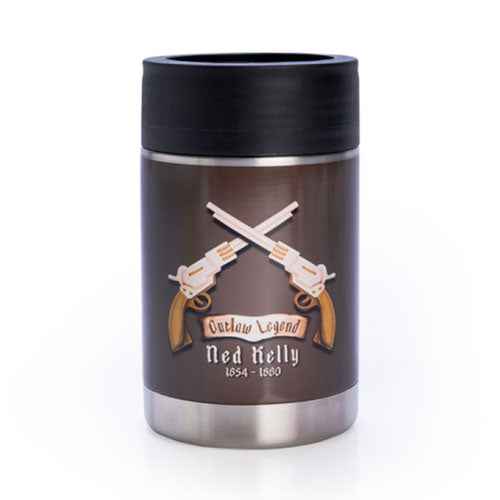 Ned Kelly Metal Bottle Cooler