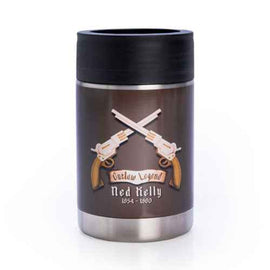 Ned Kelly Metal Bottle Cooler