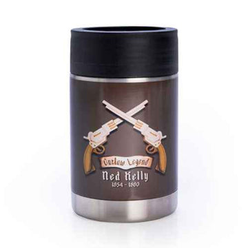 Ned Kelly Metal Bottle Cooler
