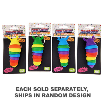 Sensory Slug Keychain