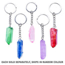 Gemstone Aura Quartz Keychain-5