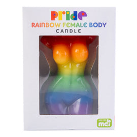 Rainbow Pride Body Candle - 0