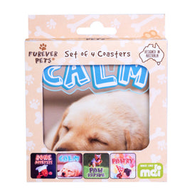 Dog Coasters Set