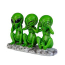 3 Wise Aliens Decorative Figurine-3