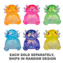 Squishy Glitter Axolotl Fidget Toy (1pc Random)