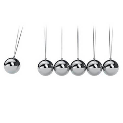 Newton's Cradle w/ Decorative Base