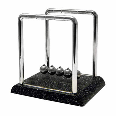 Newton's Cradle w/ Decorative Base - 0