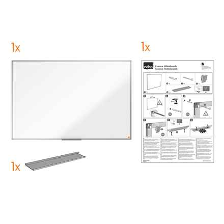 Tableau blanc Nobo Essence Acier 900x600mm (1905210)