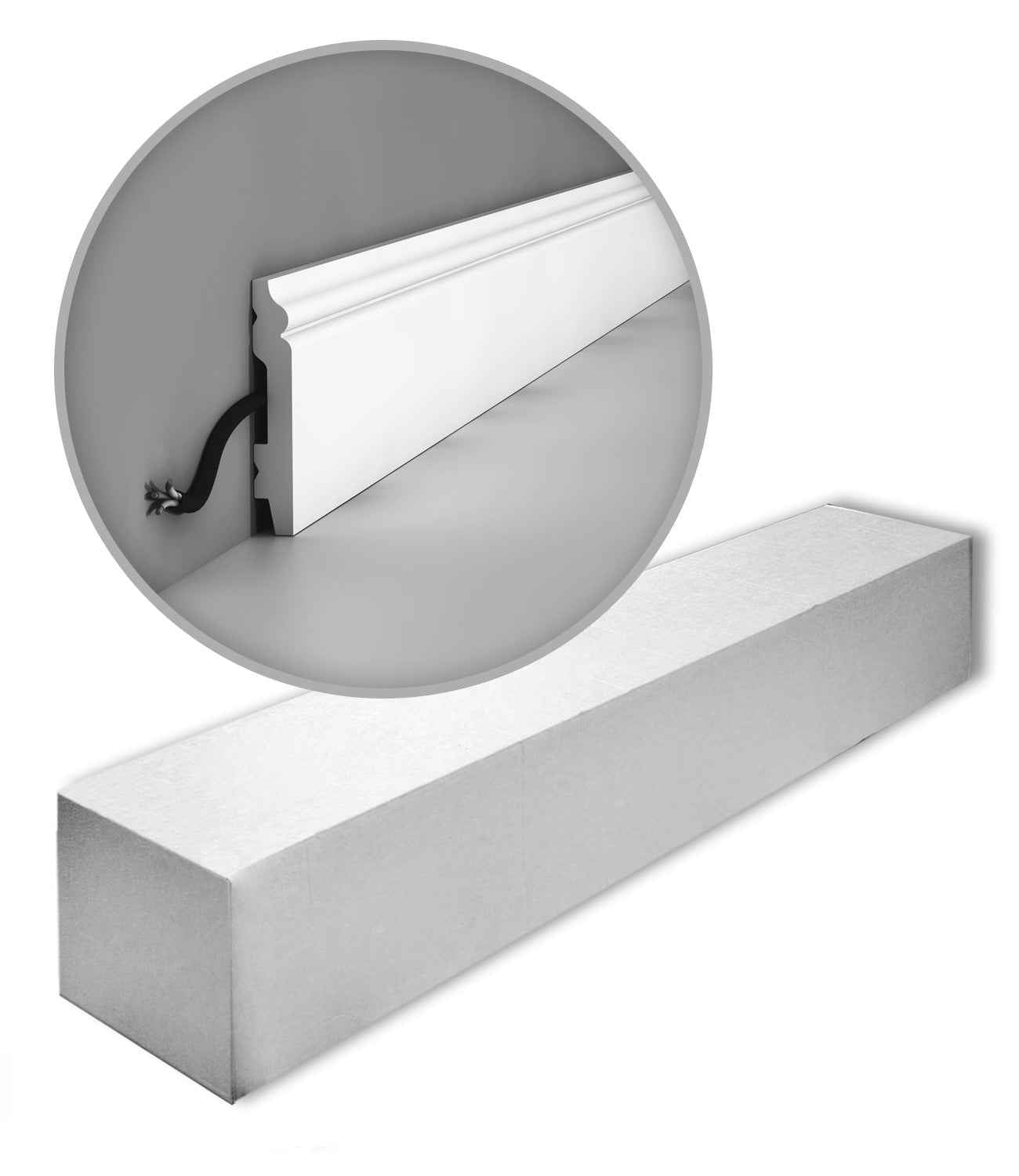 Orac Decor SX165 AXXENT 1 carton complet 4 Corniches Moulures Cimaises 8 m