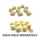 Blank Dice Ivory (10/Bag)-1