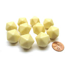 Blank Dice Ivory (10/Bag)-5