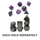 Chessex Gemini Black Mini-Polyhedral 7-Die Set-1