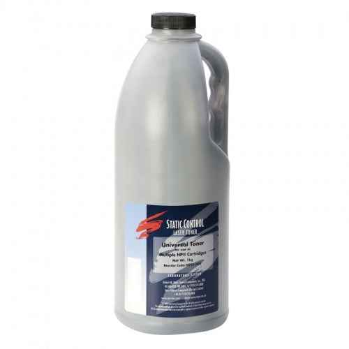 Poudre de toner antistatique HP Q2612A Q5949A/X Q7553A/X Q1338A CE505A/X Q5942A/X Noir, 1 kg.