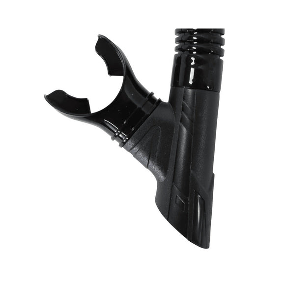 Raven Junior Silicone Mask & Snorkel Set (Black)