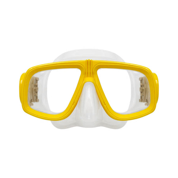 Seaview Junior Silicone Snorkel Mask (Yellow)