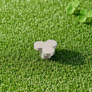 Bouton de meuble TREFLE, Finition zamak nickel mat