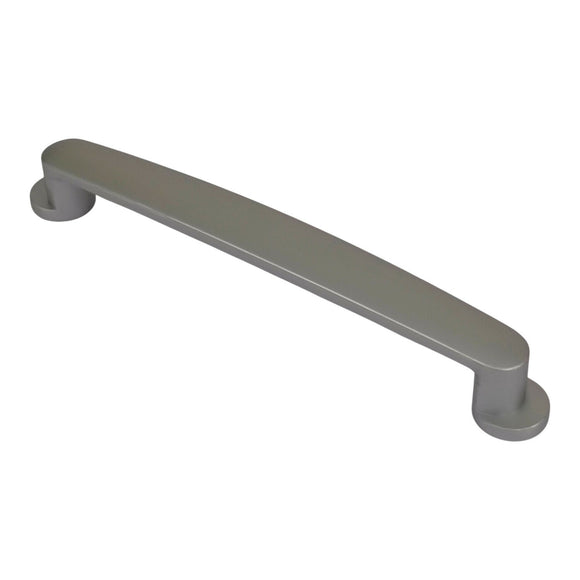Poignée de meuble COOPER, Finition zamak nickel mat, entraxe 160 mm