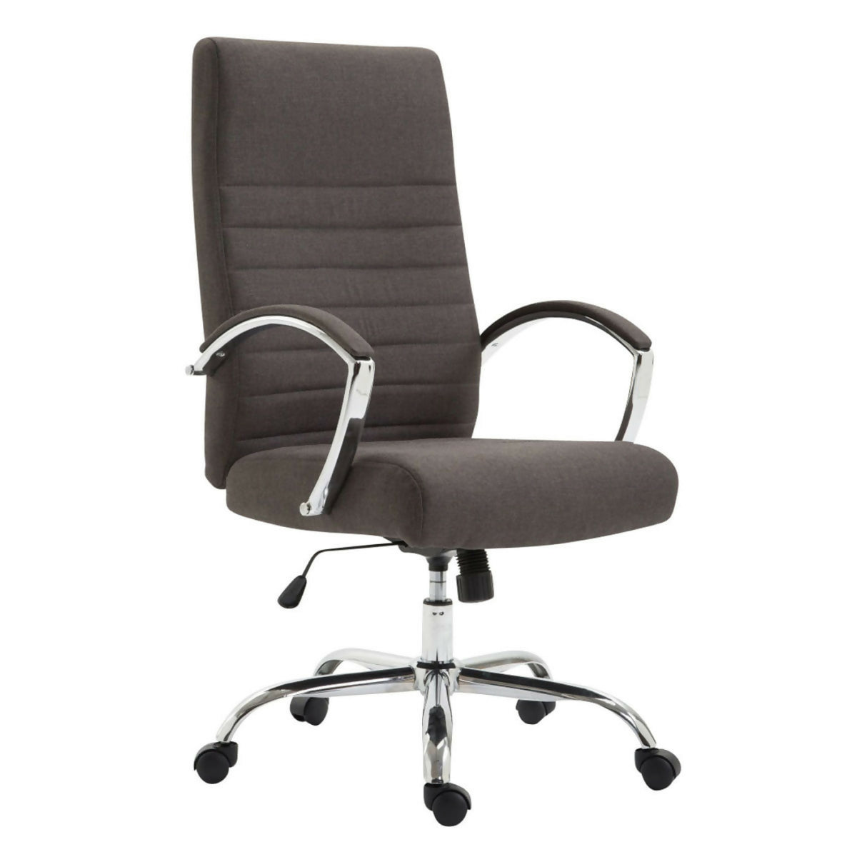 Valais office armchair - Dark gray fabric