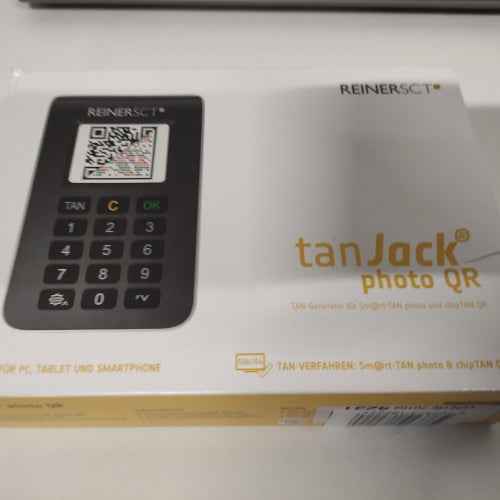 Retour client Ecost Reiner SCT tanJack photo QR I Chip Tan Generator pour la banque en ligne