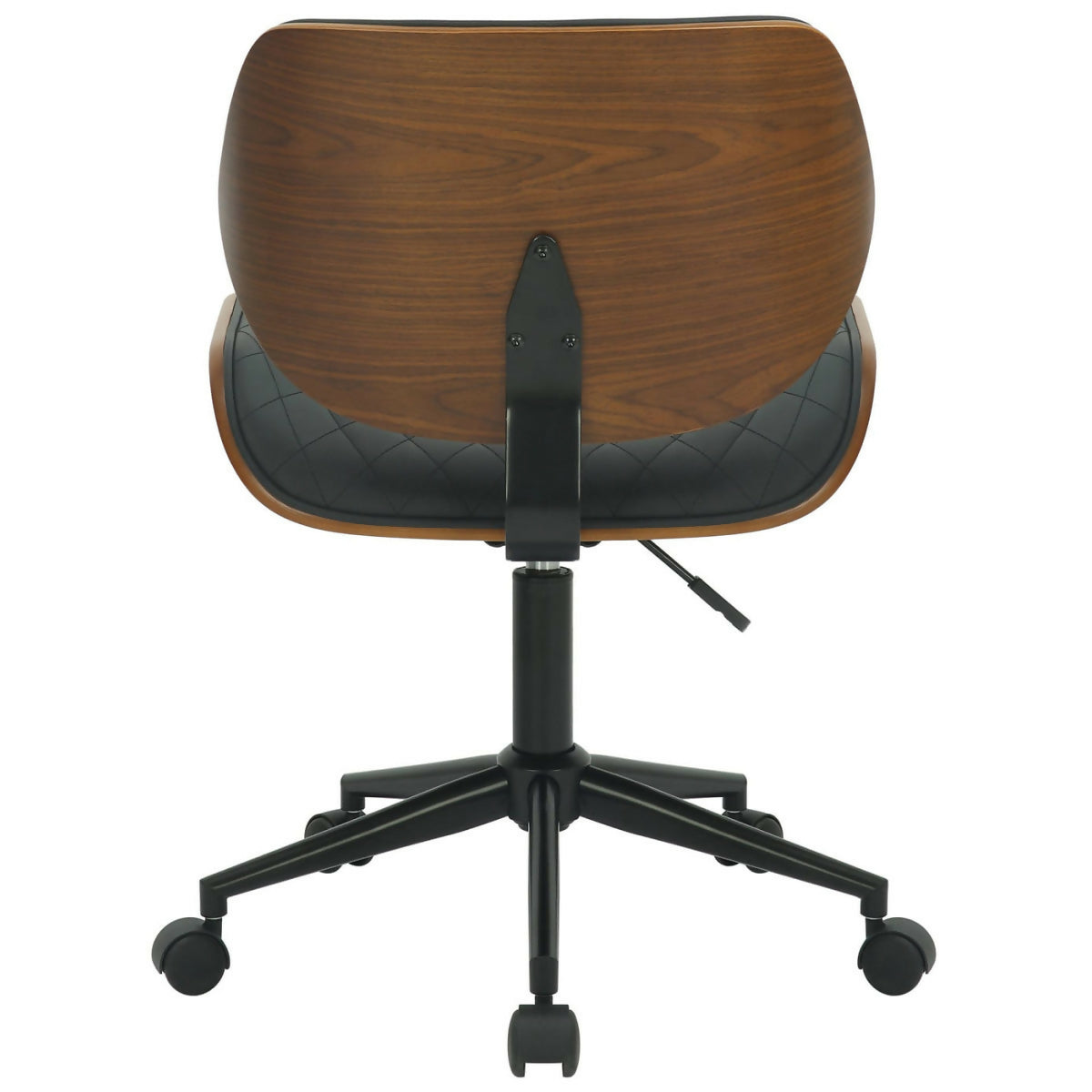 Fauteuil de bureau Harvest - Noyer & Noir