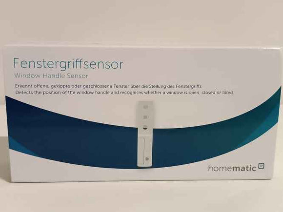 Retour client Ecost Homematic IP Capteur de poignée de fenêtre Surveillance intelligente des fenêtres, 142800A0