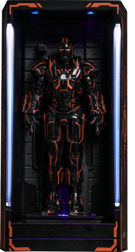 Figurine Hot Toys MMSC013 - Marvel Comics - Iron Man 2 - Neon Tech War Machine Hall Of Armor Miniature Collectible